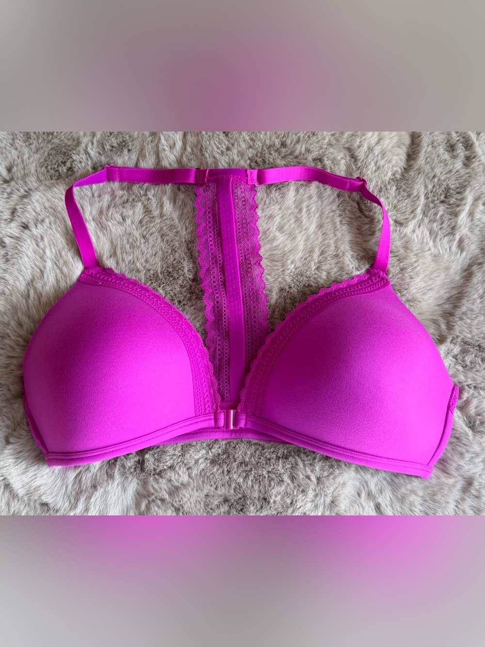 Xhilaration Racerback Lace Trim Bralette